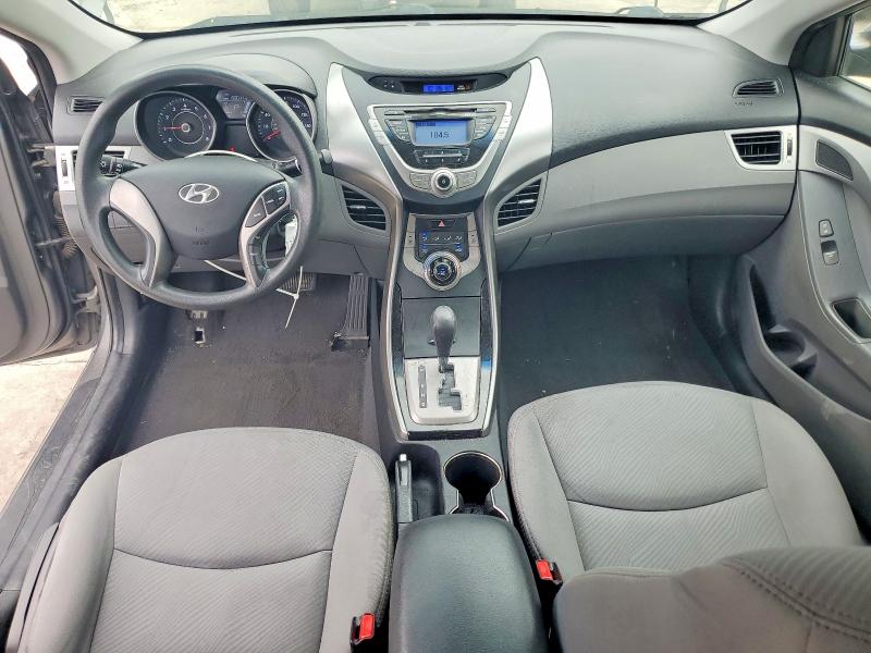 2013 Hyundai Elantra VIN 5NPDH4AE2DH205534 COPART salvage auction — FRONT END, Tx - Salvage Vehicle Title, sold $1,050 on 2026-07-02 (photo 8)