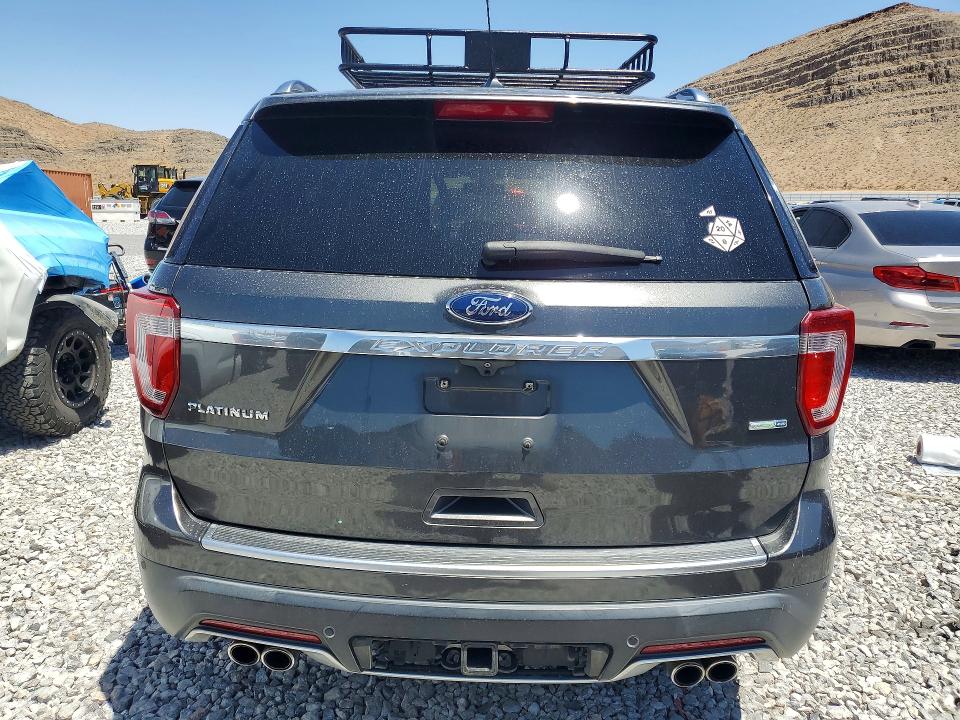 2018 Ford Explorer VIN 1FM5K8HT7JGC00472 COPART salvage auction — MECHANICAL, Ca - Certificate Of Title (P), sold $4,200 on 2026-07-27 (photo 6)