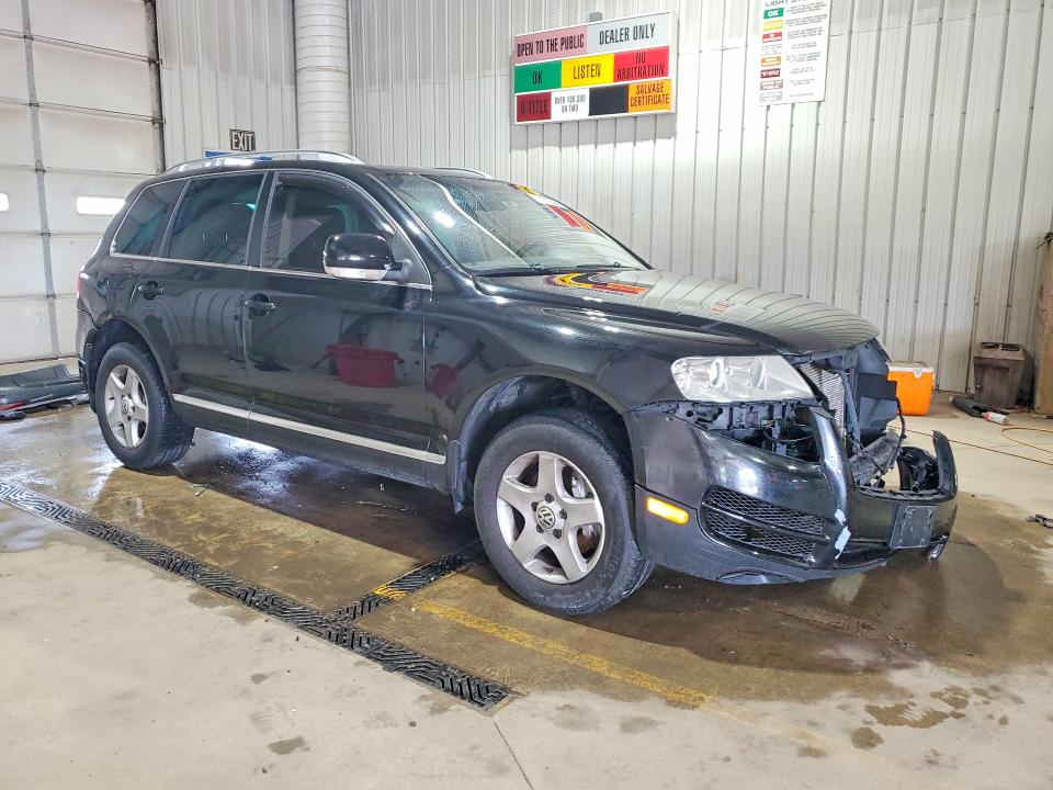 2007 Volkswagen Touareg VIN WVGZE77L57D009406 COPART salvage auction — FRONT END, Ny - Mv-907A Salvage Certificate, sold $125 on 2026-07-30 (photo 4)