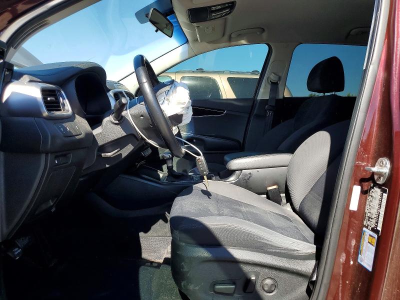 2020 Kia Sorento VIN 5XYPG4A30LG638175 COPART salvage auction — FRONT END, Ca - Salvage Certificate, sold $3,200 on 2026-07-16 (photo 7)