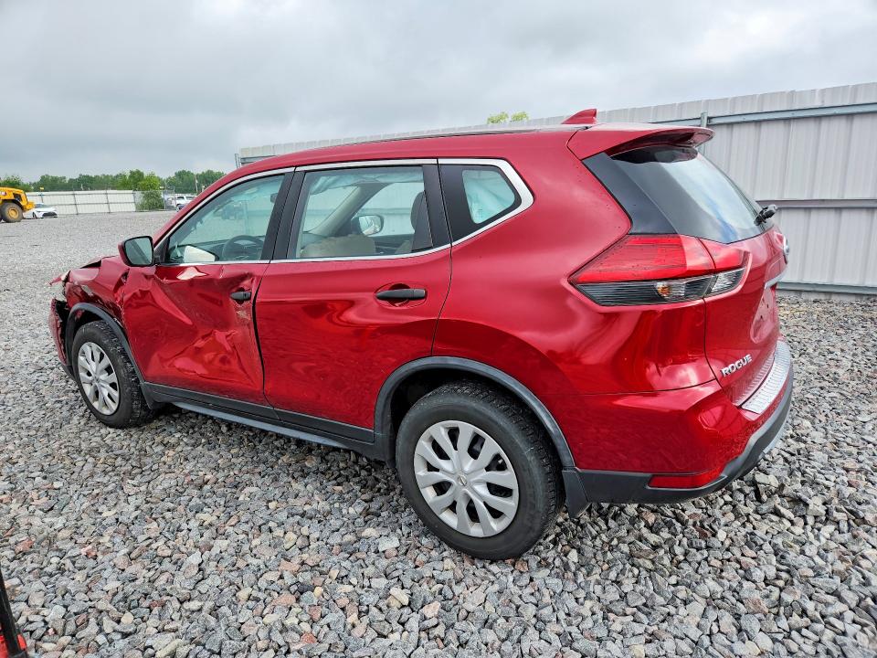 2017 Nissan Rogue VIN JN8AT2MT4HW389945 COPART salvage auction — FRONT END, LA - CERT OF TITLE-SALVAGE, sold $400 on 2026-07-27 (photo 2)