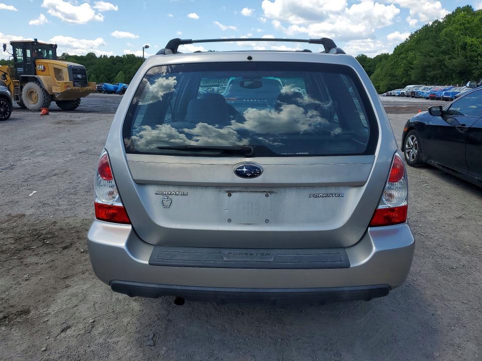 2006 Subaru Forester VIN JF1SG63626H747221 COPART salvage auction — MINOR DENT/SCRATCHES, PA - CERT OF TITLE, sold $1,050 on 2026-07-09 (photo 6)