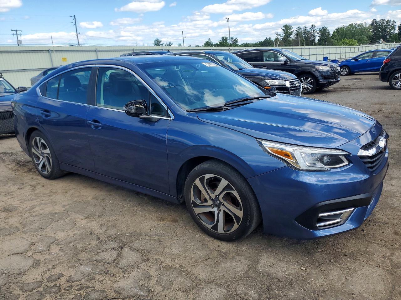 2021 Subaru Legacy VIN 4S3BWAN67M3011804 COPART salvage auction — Side, PA - CERT OF TITLE, sold $4,750 on 2026-07-10 (photo 4)