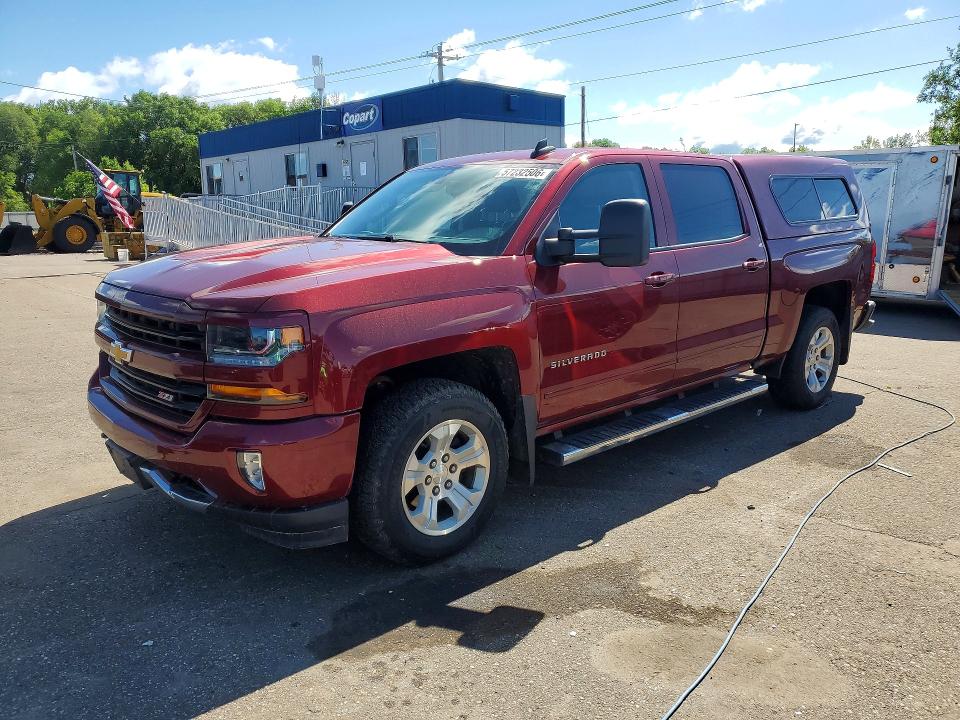 2017 Chevrolet Silverado 1500 VIN 3GCUKREC8HG285718 — COPART salvage auction photo