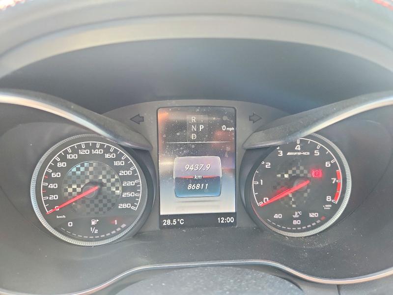 2018 Mercedes-benz C class VIN 55SWF6EB2JU270239 COPART salvage auction — MINOR DENT/SCRATCHES, On - Permit No Brand - Unfit (P), sold $23,100 on 2026-07-22 (photo 9)