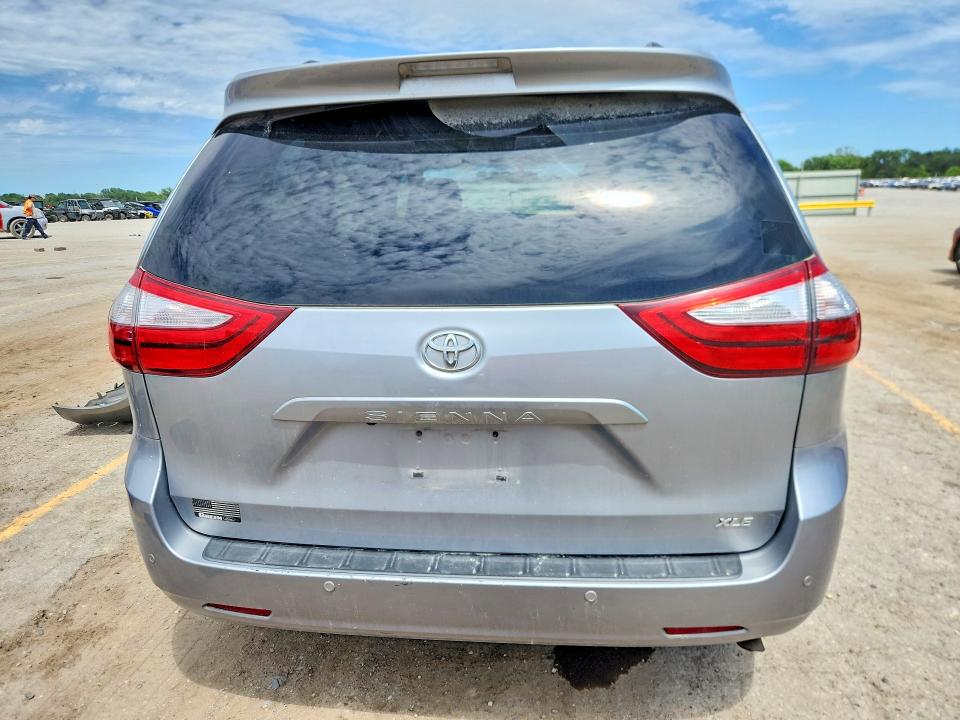2015 Toyota Sienna VIN 5TDYK3DC3FS661580 COPART salvage auction — FRONT END, Ks - Cert Of Title-Salvage, sold $2,950 on 2026-07-20 (photo 6)
