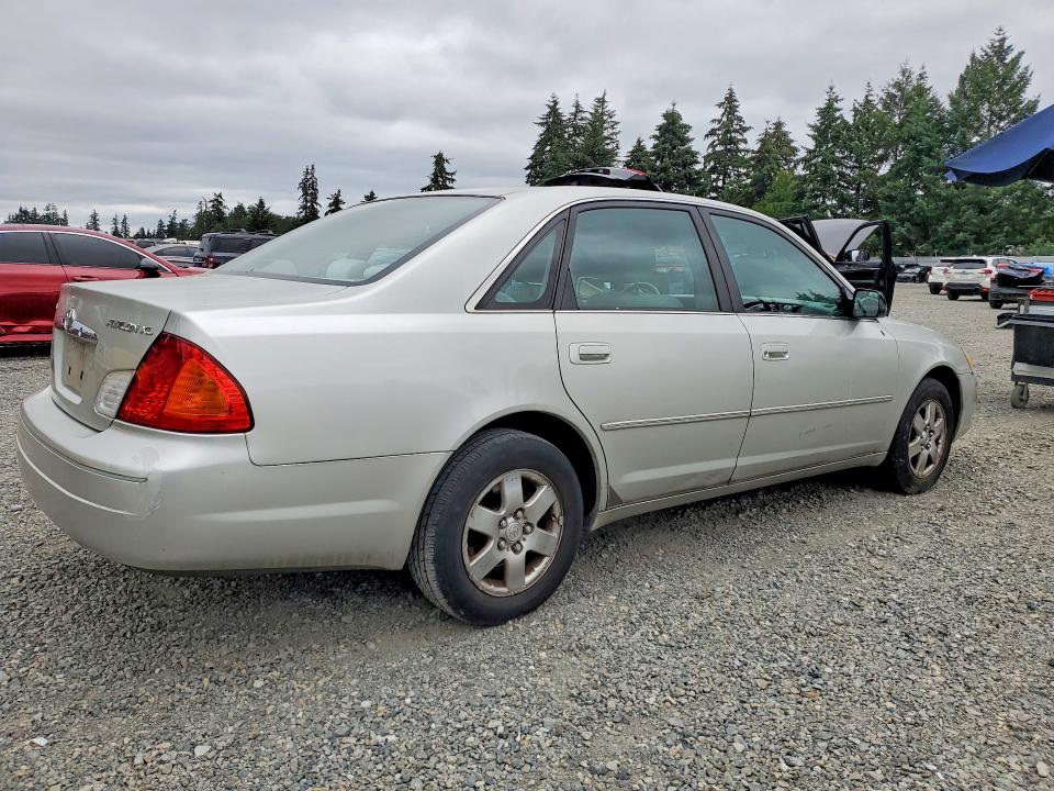 2000 Toyota Avalon VIN 4T1BF28B3YU009610 COPART salvage auction — FRONT END, Wa - Bill Of Sale, sold $425 on 2026-07-02 (photo 3)