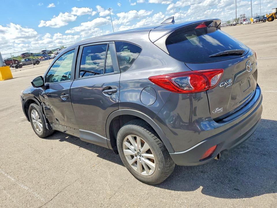 2016 Mazda VIN JM3KE4CY8G0632779 COPART salvage auction — FRONT END, Oh - Cert Of Title-Salvage, sold $2,650 on 2026-07-06 (photo 2)
