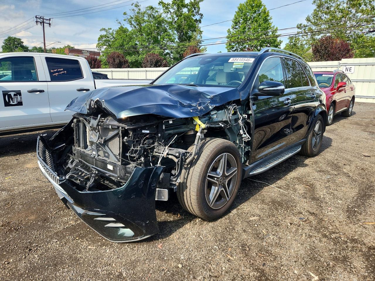 2025 Mercedes-Benz GLE-Class VIN 4JGFB5KB1SB336274 — COPART salvage auction photo