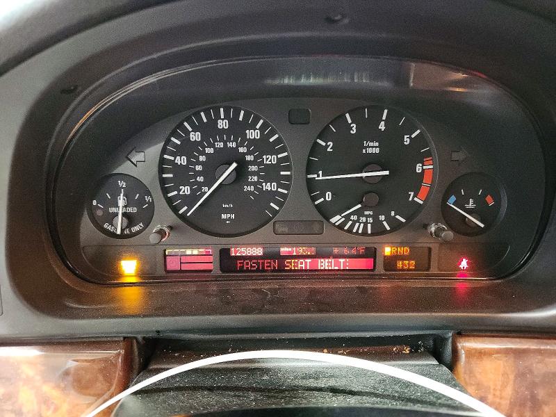 2001 BMW 5er VIN WBADN63441GM70798 COPART salvage auction — MINOR DENT/SCRATCHES, Me - Cert Of Title-Salvage Collisio, sold $175 on 2026-07-28 (photo 9)