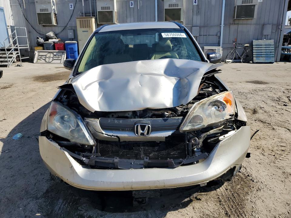 2007 Honda Cr-v VIN JHLRE383X7C030630 COPART salvage auction — FRONT END, Ca - Salvage Certificate, sold $425 on 2026-07-02 (photo 5)