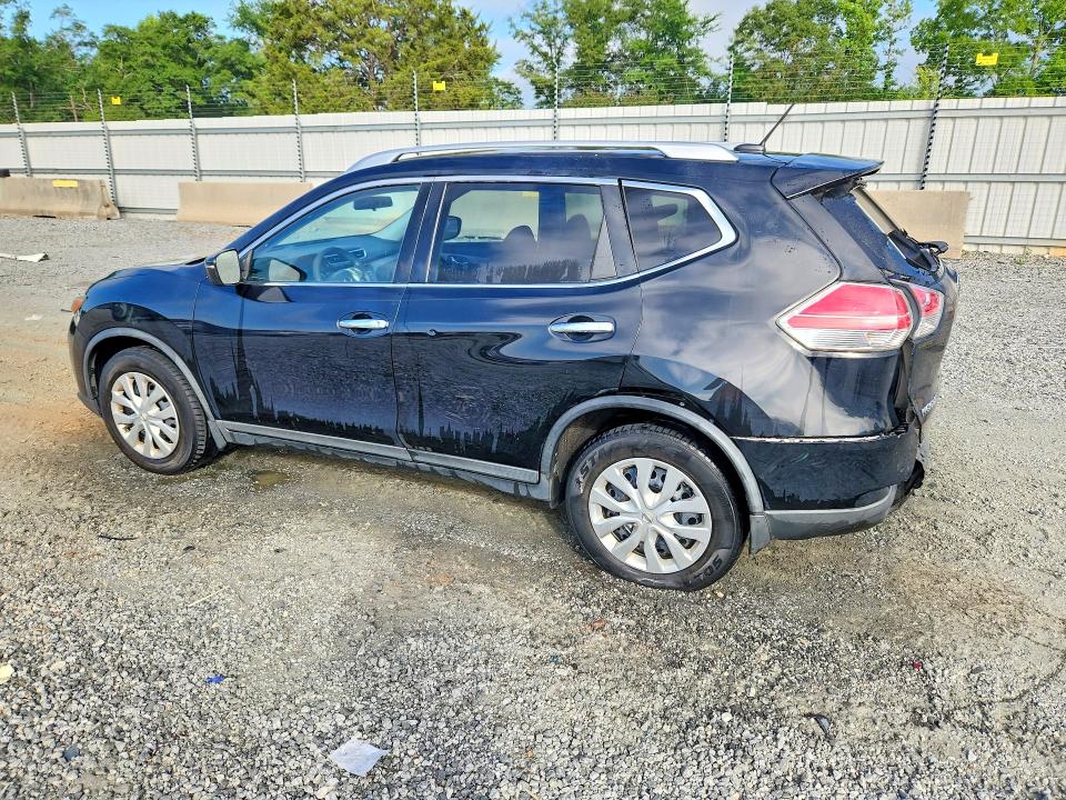 2016 Nissan Rogue VIN KNMAT2MTXGP609982 COPART salvage auction — REAR END, Nc - Salvage Certificate Of Title, sold $700 on 2026-07-13 (photo 2)