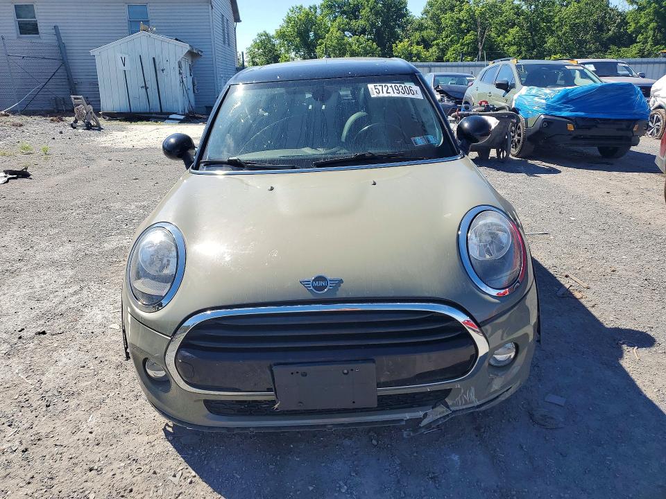 2019 Mini Cooper VIN WMWXU1C54K2J01577 COPART salvage auction — FRONT END, Pa - Certificate Of Salvage, sold $1,900 on 2026-08-13 (photo 5)