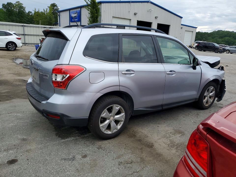 2015 Subaru Forester VIN JF2SJAHC5FH497696 COPART salvage auction — FRONT END, Pa - Certificate Of Salvage, sold $1,200 on 2026-07-09 (photo 3)