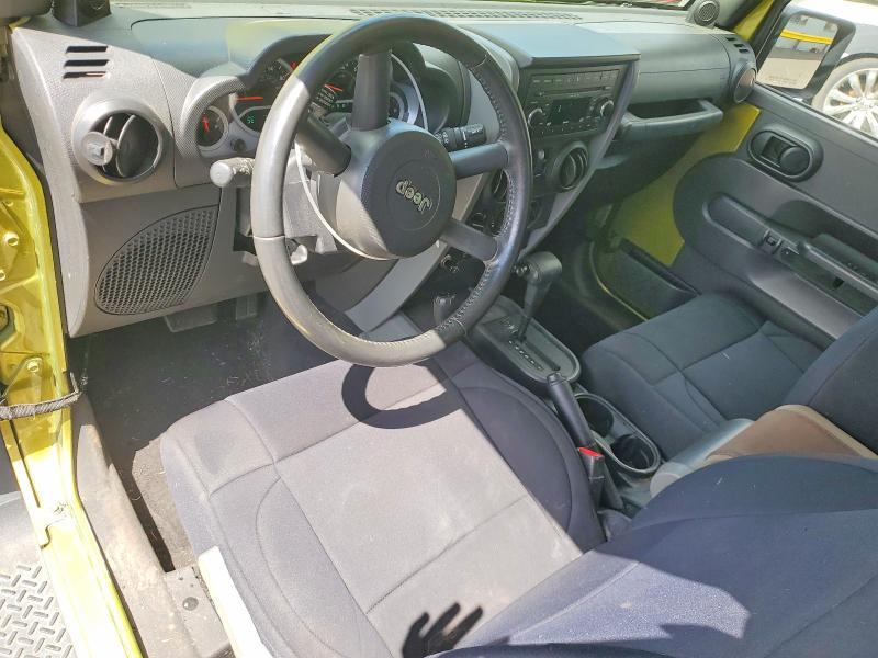 2007 Jeep Wrangler / VIN 1J4GA64147L108237 COPART salvage auction — REAR END, Or - Salvage Title Certificate, sold $725 on 2026-08-10 (photo 8)
