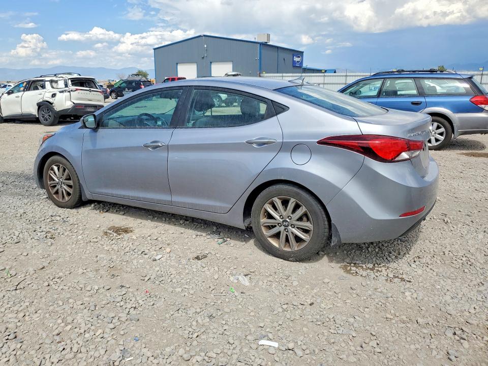 2015 Hyundai VIN 5NPDH4AE1FH619956 COPART salvage auction — MECHANICAL, Ut - Certificate Of Title, sold $250 on 2026-07-02 (photo 2)