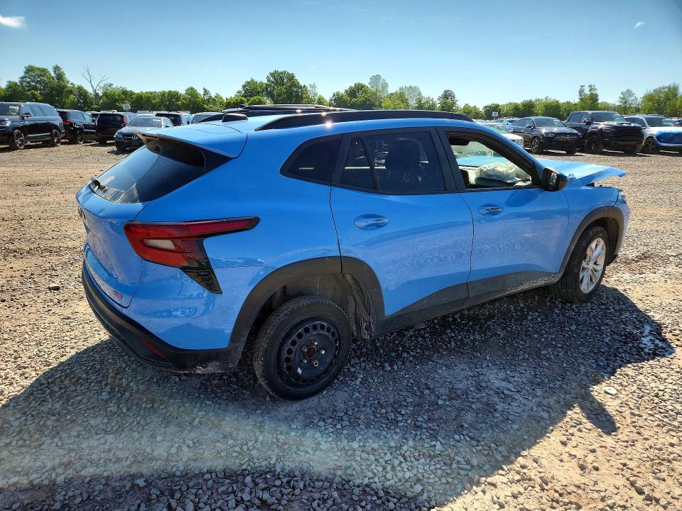 2024 Chevrolet Trax VIN KL77LJE28RC115914 COPART salvage auction — FRONT END, Ny - Mv-907A Salvage Certificate, sold $3,350 on 2026-07-08 (photo 3)