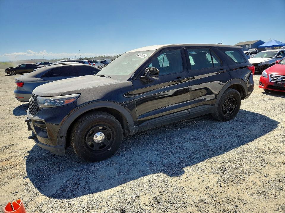 2020 Ford Explorer VIN 1FM5K8AB9LGB66958 — COPART salvage auction photo