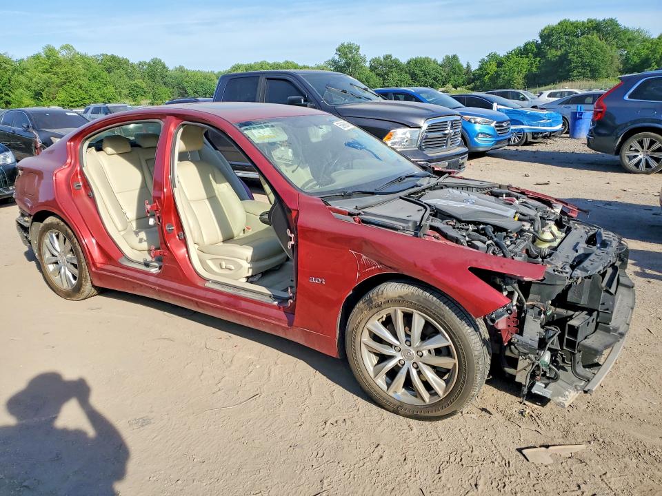 2016 Infiniti Q50 VIN JN1EV7AR2GM340804 COPART salvage auction — VANDALISM, PA - CERTIFICATE OF SALVAGE, sold $1,350 on 2026-07-08 (photo 4)