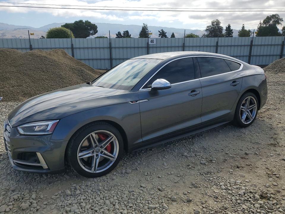 2018 Audi VIN WAUC4CF58JA061708 COPART salvage auction — FRONT END, Ca - Salvage Certificate, sold $7,000 on 2026-07-02 (photo 1)
