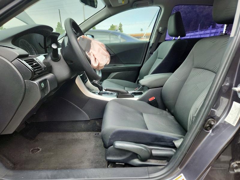 2016 Honda Accord VIN 1HGCR2F37GA119041 COPART salvage auction — FRONT END, Ca - Salvage Certificate, sold $1,800 on 2026-07-02 (photo 7)