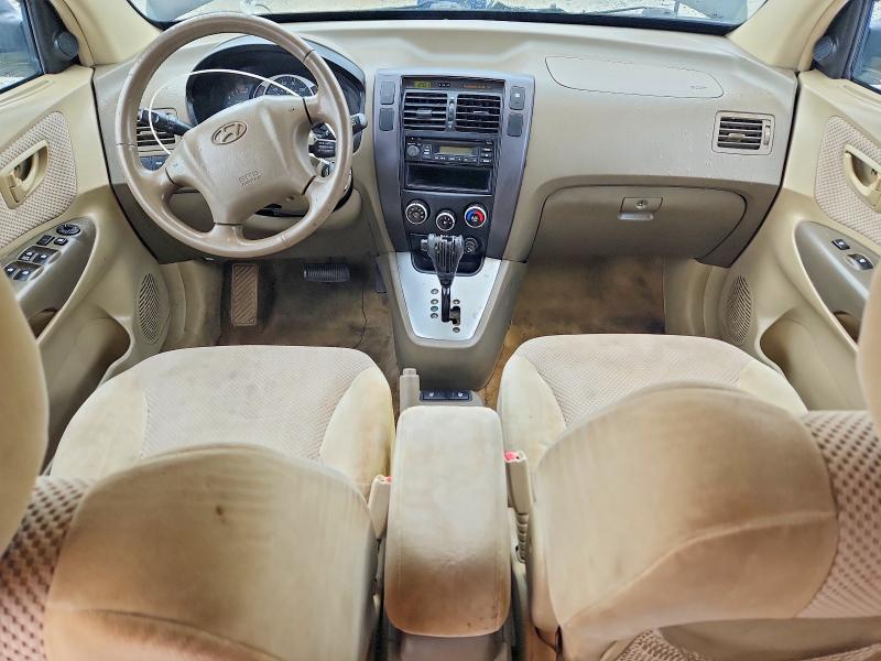 2006 Hyundai Tucson VIN KM8JN12D36U390777 COPART salvage auction — FRONT END, Sc - Cert Of Title-Salvage, sold $350 on 2026-07-27 (photo 8)