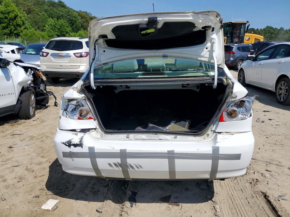 2006 Toyota Corolla VIN JTDBR32EX60076858 COPART salvage auction — REAR END, De - Salvage Certificate, sold $850 on 2026-07-21 (photo 6)