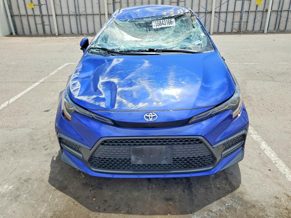 2021 Toyota VIN JTDS4MCE5MJ063462 COPART salvage auction — FRONT END, Tx - Salvage Vehicle Title, sold $3,450 on 2026-07-17 (photo 5)