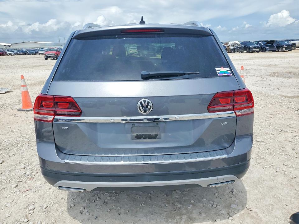 2019 Volkswagen Atlas VIN 1V2DR2CA4KC547943 COPART salvage auction — FRONT END, Tx - Salvage Vehicle Title, sold $1,950 on 2026-07-09 (photo 6)