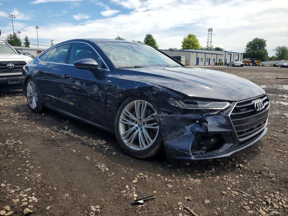 2019 Audi A7 VIN WAUV2AF21KN092091 COPART salvage auction — FRONT END, Salvage Title, sold $12,800 on 2026-08-24 (photo 4)