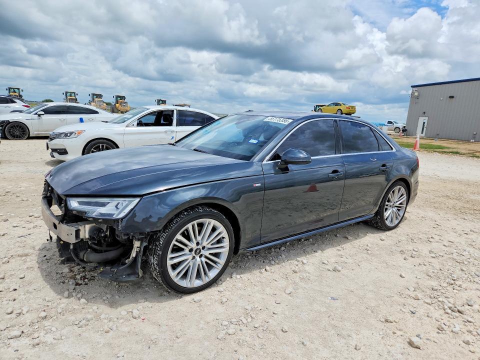 2017 Audi A4 VIN WAUFNAF4XHN000689 COPART salvage auction — FRONT END, Tx - Salvage Vehicle Title, sold $2,750 on 2026-07-30 (photo 1)