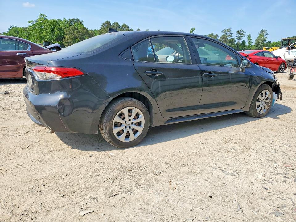 2022 Toyota Corolla VIN JTDEPMAE8NJ190229 COPART salvage auction — FRONT END, VA - CERT OF TITLE - SALVAGE, sold $3,400 on 2026-07-28 (photo 3)