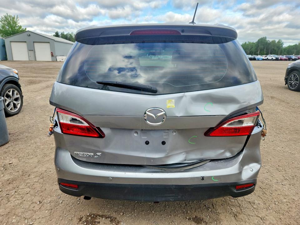 2017 Mazda 5 VIN JM1CW2CL6H0194610 COPART salvage auction — REAR END, On - Permit Salvage, sold $2,600 on 2026-07-14 (photo 6)