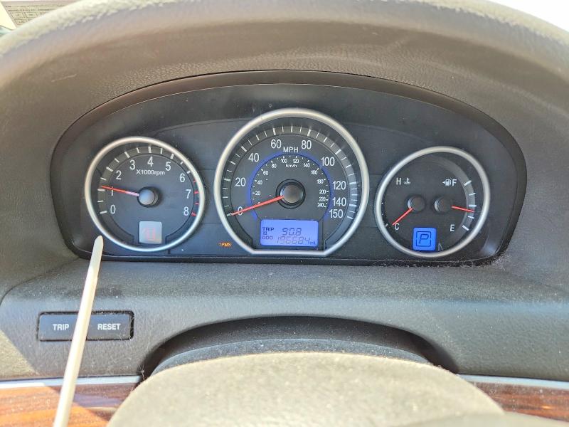 2012 Hyundai Veracruz VIN KM8NUDCC5CU184044 COPART salvage auction — REAR END, PA - CERTIFICATE OF SALVAGE, sold $1,150 on 2026-07-10 (photo 9)