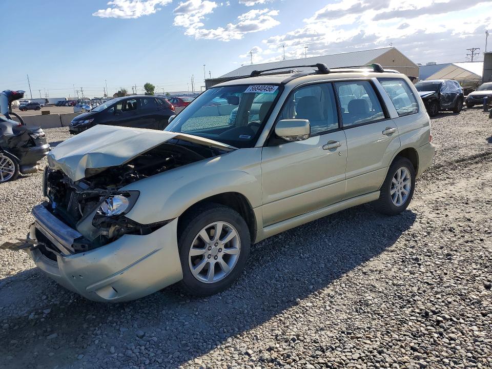 2007 Subaru Forester VIN JF1SG656X7H722159 COPART salvage auction — FRONT END, Co - Public - Salvage Title, sold $475 on 2026-07-14 (photo 1)