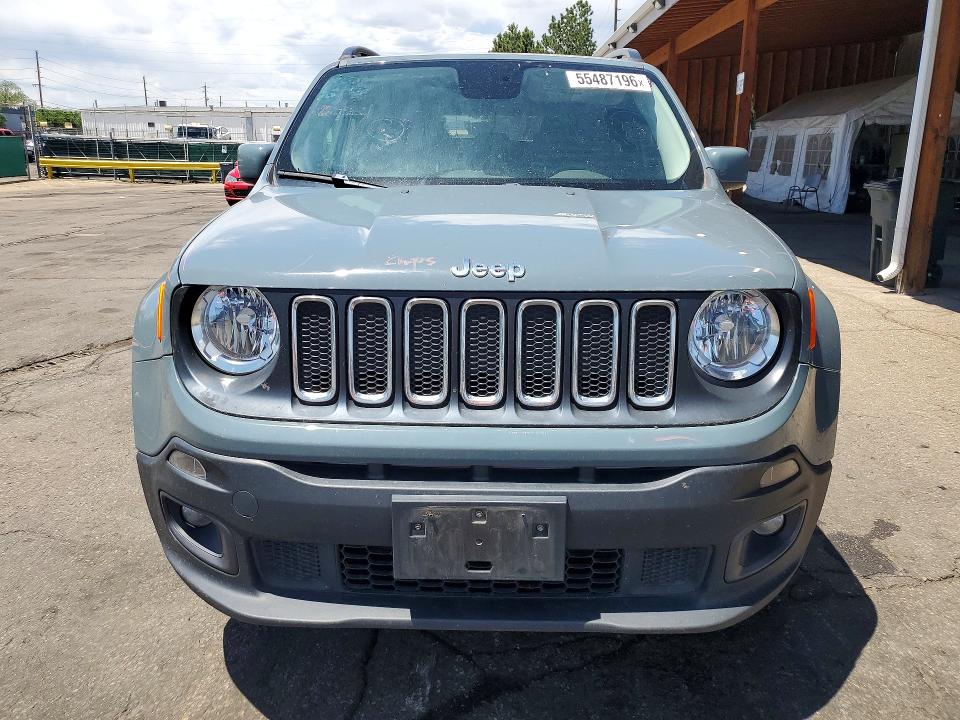 2017 Jeep Renegade VIN ZACCJBBB1HPG27896 COPART salvage auction — REAR END, CO - PUBLIC - SALVAGE TITLE (P), sold $3,550 on 2026-07-02 (photo 5)