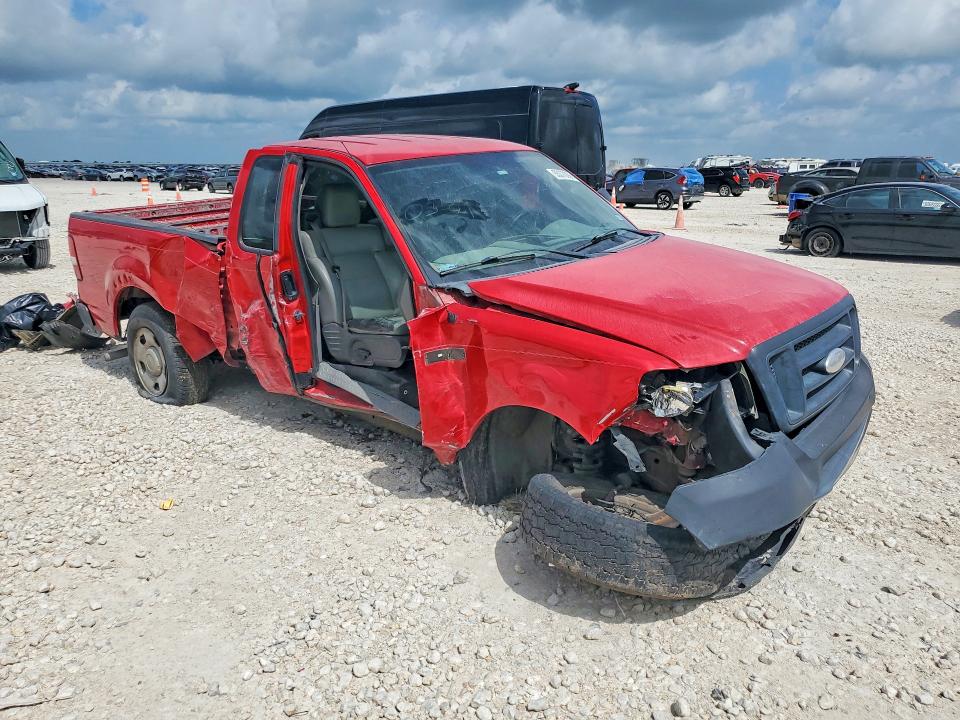 2007 Ford F-150 lightning VIN 1FTRF12287KC49249 COPART salvage auction — FRONT END, Tx - Salvage Vehicle Title, sold $375 on 2026-07-09 (photo 4)