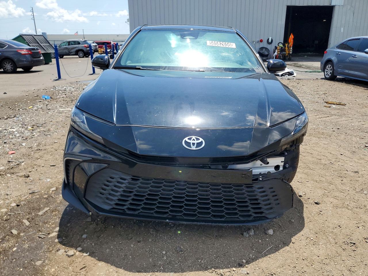 2025 Toyota Camry VIN 4T1DAACK9SU004086 COPART salvage auction — Front End, FL - CERTIFICATE OF TITLE, sold $17,600 on 2026-07-07 (photo 5)