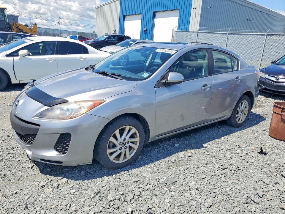 2013 Mazda 3 VIN JM1BL1V71D1833897 COPART salvage auction — MINOR DENT/SCRATCHES, Ns - Cert Of Registration, sold $2,350 on 2026-07-15 (photo 1)