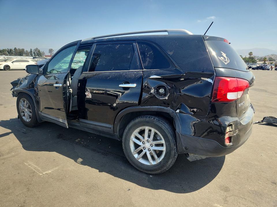 2015 Kia Sorento VIN 5XYKT4A71FG589839 COPART salvage auction — FRONT END, Ca - Salvage Certificate, sold $225 on 2026-07-15 (photo 2)