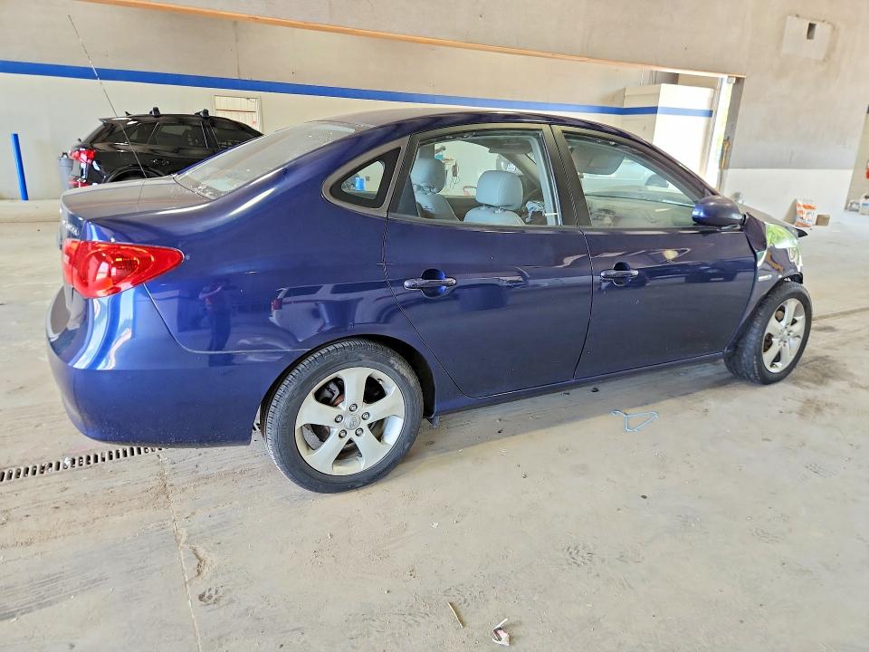 2007 Hyundai Elantra VIN KMHDU46D27U098373 COPART salvage auction — FRONT END, Va - Cert Of Title - Salvage, sold $225 on 2026-07-10 (photo 3)
