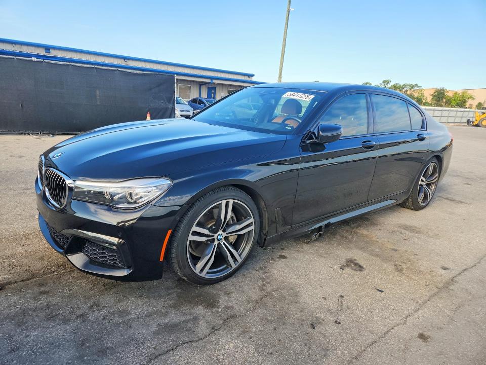 2018 BMW VIN WBA7E2C5XJG742270 COPART salvage auction — SIDE, Fl - Cert Of Title Slvg Rebuildable, sold $13,000 on 2026-08-06 (photo 1)