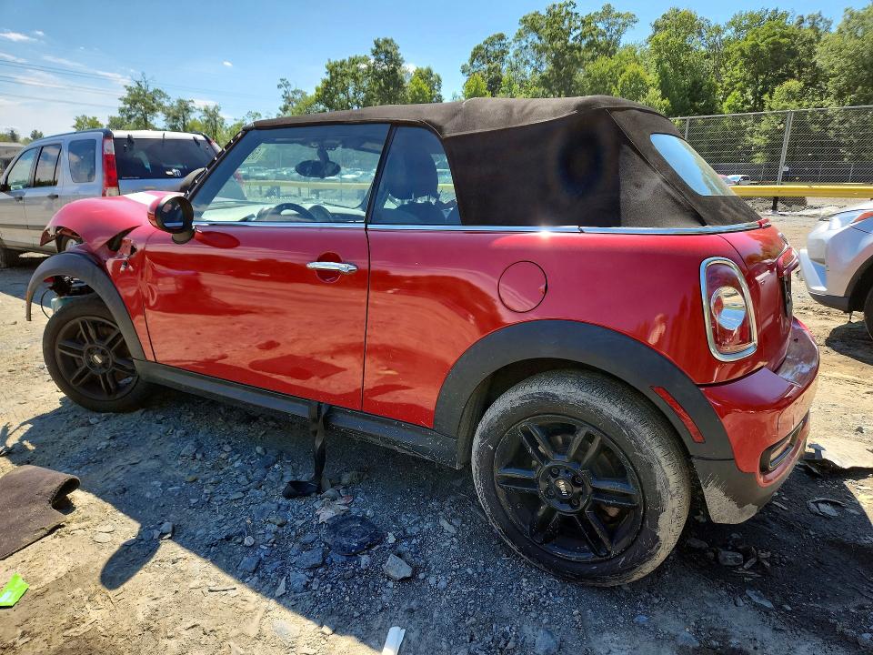 2014 Mini Cooper VIN WMWZP3C50ET706335 COPART salvage auction — FRONT END, Md - Cert Of Salvage > 75% Damage, sold $200 on 2026-07-14 (photo 2)