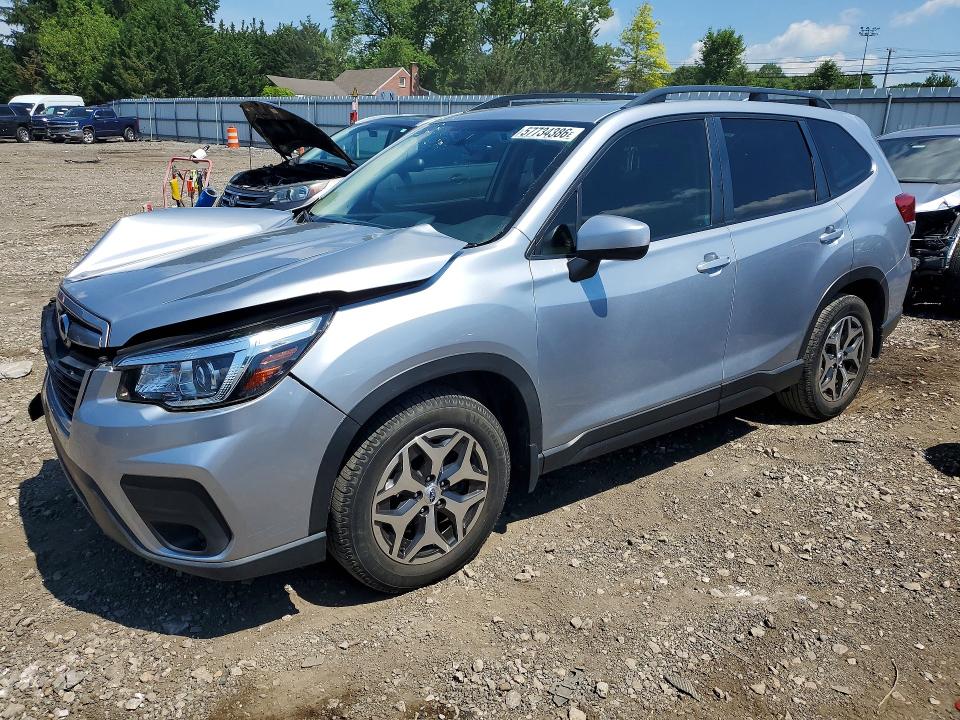 2019 Subaru Forester VIN JF2SKAEC5KH407846 COPART salvage auction — FRONT END, Md - Cert Of Salvage > 75% Damage, sold $3,450 on 2026-07-08 (photo 1)