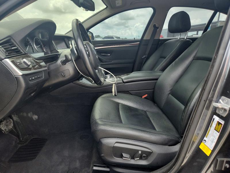 2016 BMW 5er VIN WBA5B1C58GG131950 COPART salvage auction — REAR END, Fl - Cert Of Title Slvg Rebuildable, sold $2,500 on 2026-07-16 (photo 7)