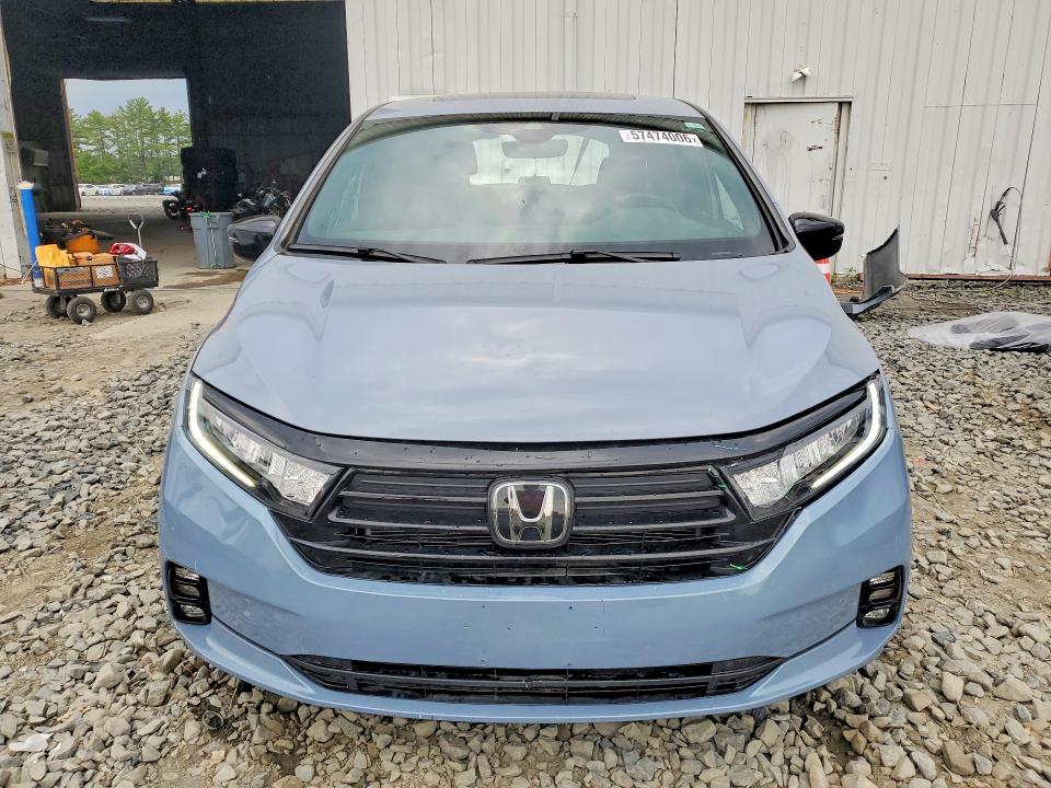 2024 Honda Odyssey VIN 5FNRL6H77RB065445 COPART salvage auction — REAR END, Nj - Cert Of Title-Salvage, sold $12,200 on 2026-07-29 (photo 5)