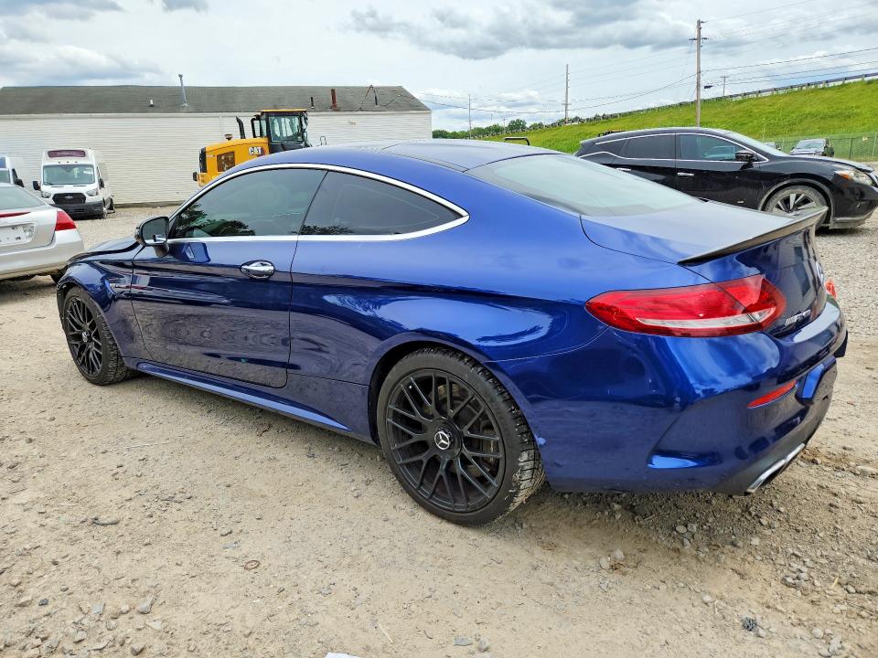 2017 Mercedes-benz C-klasse amg VIN WDDWJ8GB7HF479352 COPART salvage auction — FRONT END, Oh - Cert Of Title-Salvage, sold $14,100 on 2026-07-08 (photo 2)