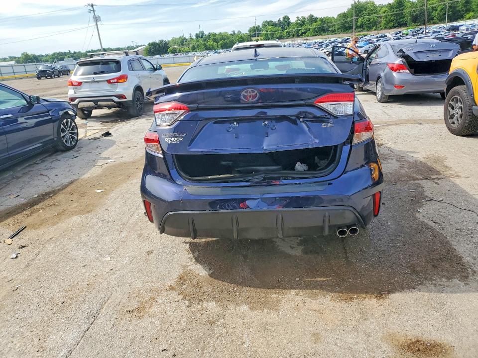 2025 Toyota Corolla VIN 5YFS4MCE1SP238122 COPART salvage auction — REAR END, Ky - Cert Of Title-Salvage, sold $9,100 on 2026-07-15 (photo 6)