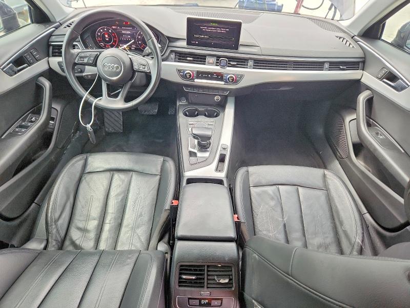 2018 Audi A4 VIN WAUKMAF45JA231563 COPART salvage auction — WATER/FLOOD, FL - CERT OF TITLE SLVG REBUILDABLE, sold $250 on 2026-07-22 (photo 8)