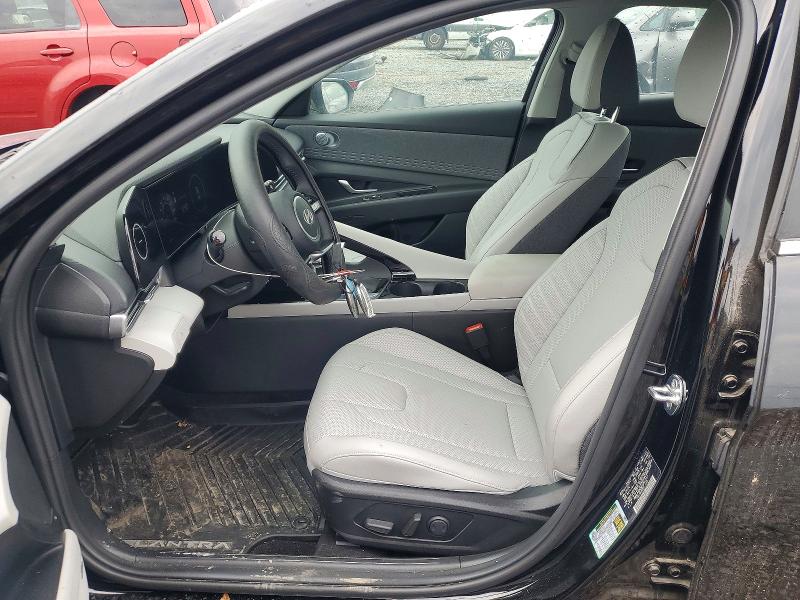 2024 Hyundai Elantra VIN KMHLP4DGXRU801012 COPART salvage auction — REAR END, Ma - Cert Of Title-Salvage, sold $8,100 on 2026-07-29 (photo 7)